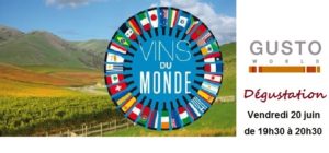 Venez déguster nos vins du monde