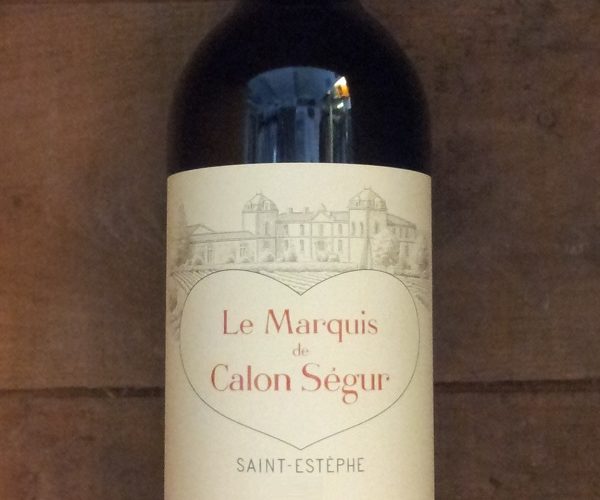 MARQUIS DE CALON – CALON SEGUR 2016