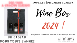 Découvrez la “WINE BOX AGV” 2024