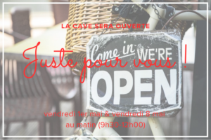 Ouverture les 1er et 8 mai